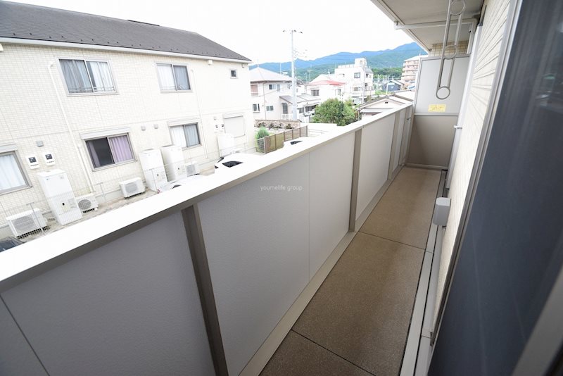 ラフォレスト ベランダ