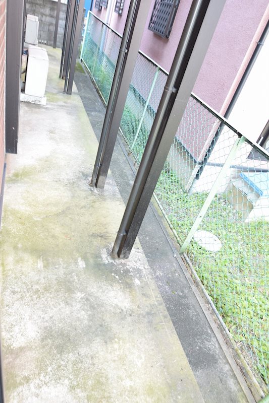 コーポミノシマ ベランダ