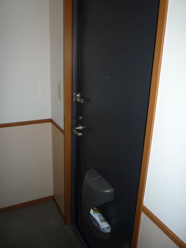 ソレジオB 玄関
