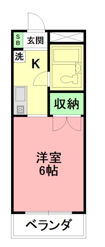 秦野パークアベニュー　C棟 401号室 間取り