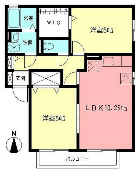 ヴェルドミールⅠ 間取り