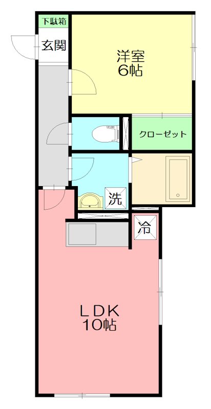 ハイアット湘南【DL】 301号室 間取り