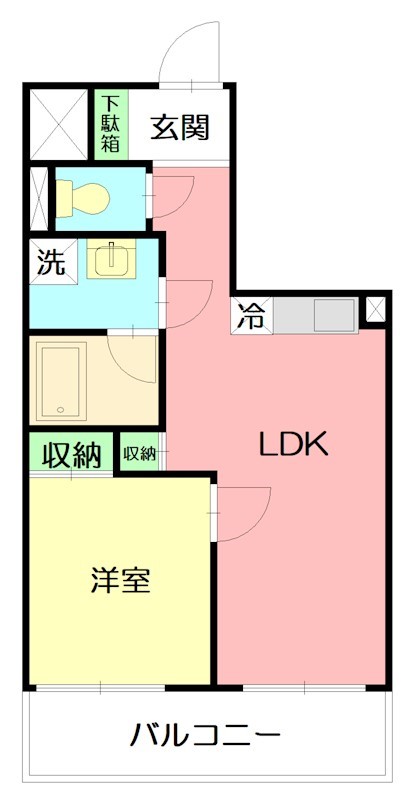FUJISAWA　INN＆SUITES 703号室 間取り