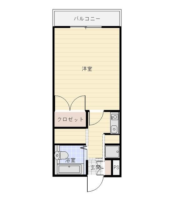 ハイツKOBA 202号室 間取り