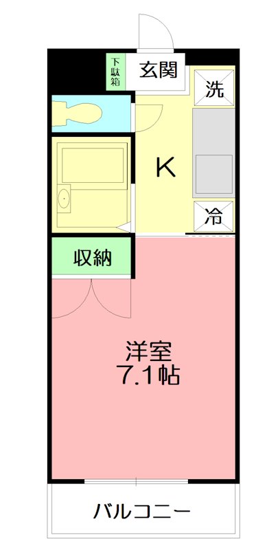 メゾン榎木町 間取り