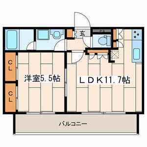 いずみ中央ヒルズ 502号室 間取り