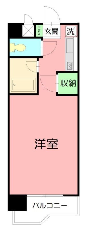 ロアールハイツ 407号室 間取り