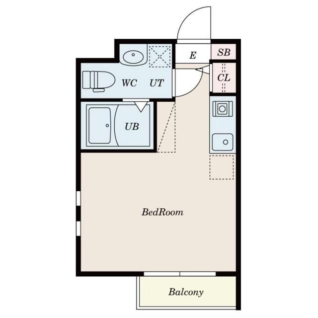 湘南レジデンス 101号室 間取り