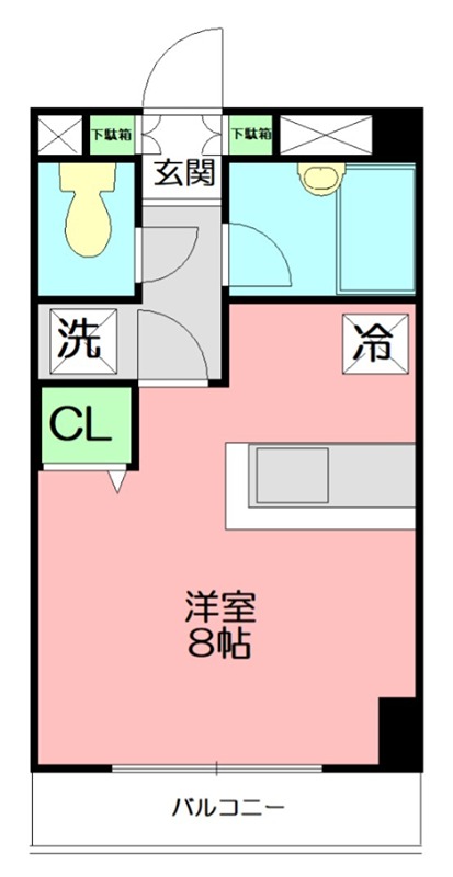 アンシャンテ大船 202号室 間取り