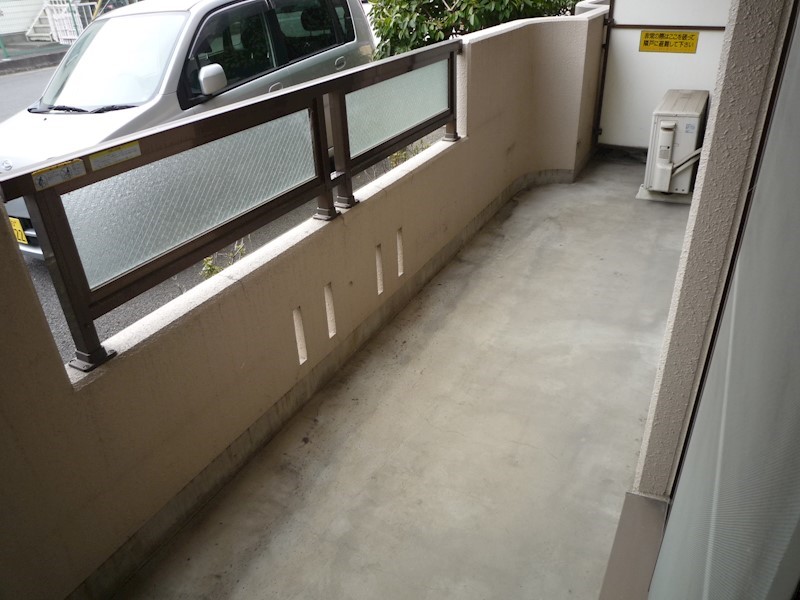 セジュール妻田 ベランダ