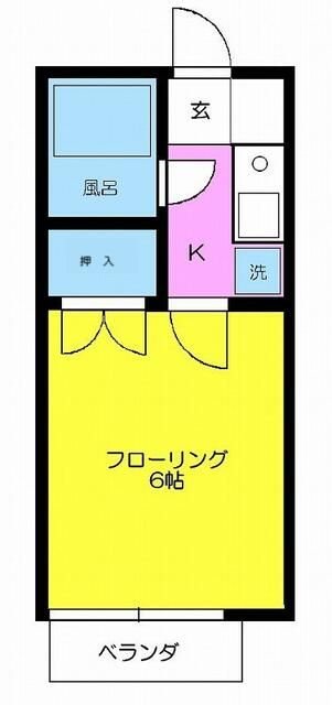 JOYフル六会 間取り