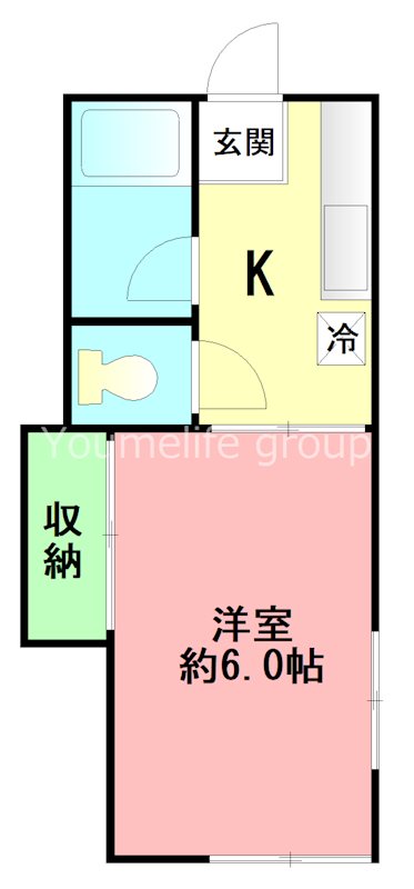 プラネットＢａｍｂｏｏ 105号室 間取り