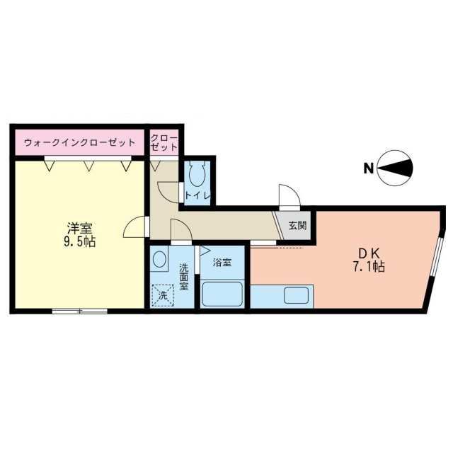 第1匠優ビル 401号室 間取り
