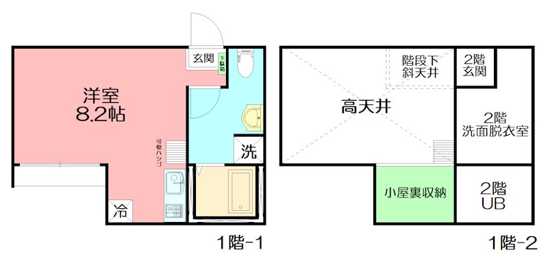 lifeship湘南辻堂サントリーニ 102号室 間取り