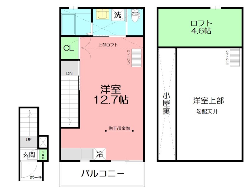 ジョワメゾン湘南 202号室 間取り