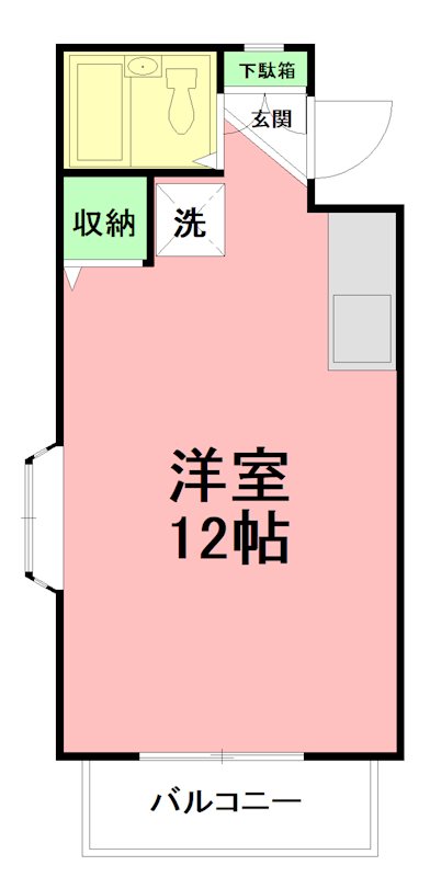 第5野本ビル 201号室 間取り