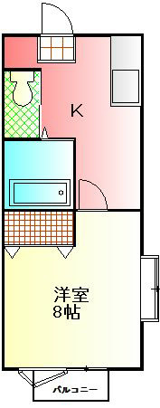 クラウンハイツⅠ 間取り