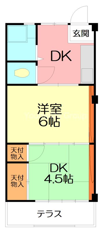 コーポ富士見 間取り