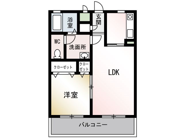 グリーンハイツ茅ヶ崎 間取り