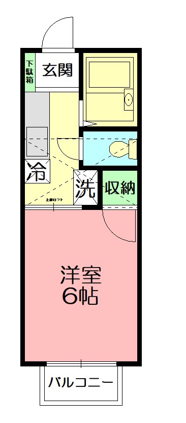 アネックスヒルズ 205号室 間取り