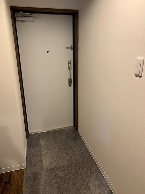カレッジヒルズA 玄関