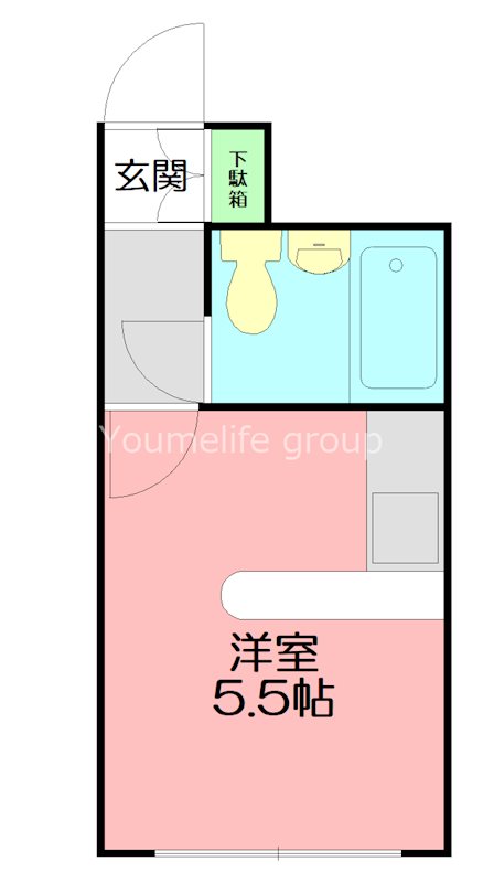 ベルピア渋沢第一 102号室 間取り