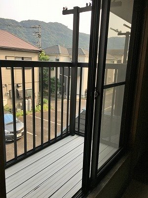 リバーサイドテラスB棟 ベランダ
