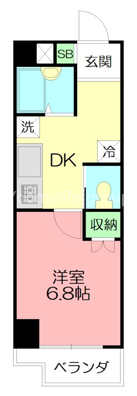 ACEビル1 302号室 間取り