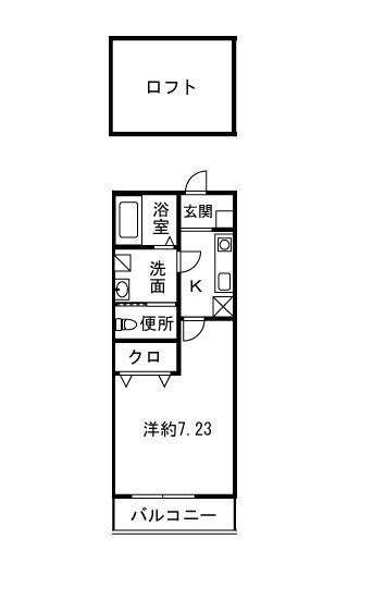 シャレ・プランタン 103号室 間取り