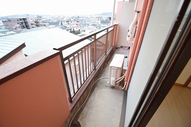 野村マンション ベランダ