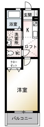 BeRiche 209号室 間取り