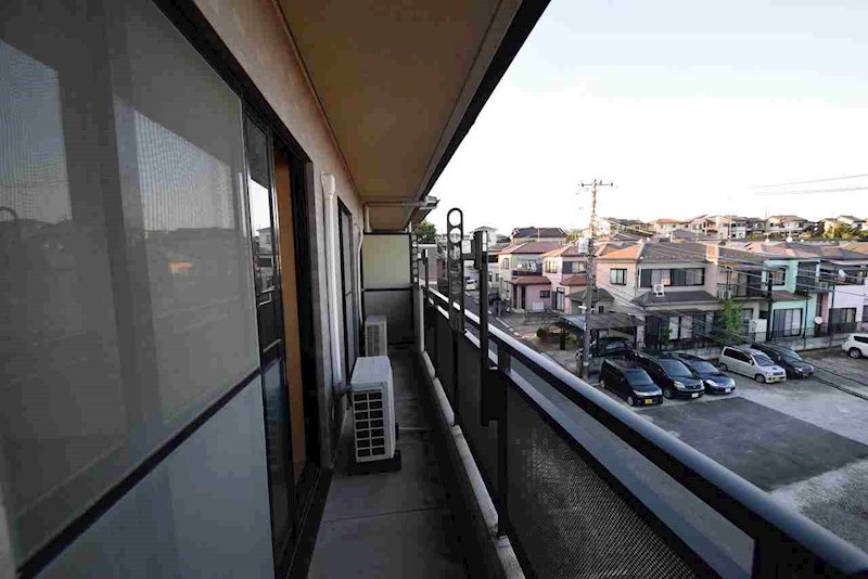 グランディHASE ベランダ