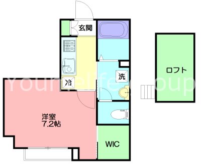 ヴィアソーレ湘南 202号室 間取り
