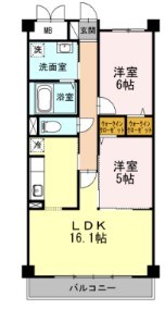エレガントヴィラ 302号室 間取り