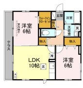 アスセーナ湘南 101号室 間取り