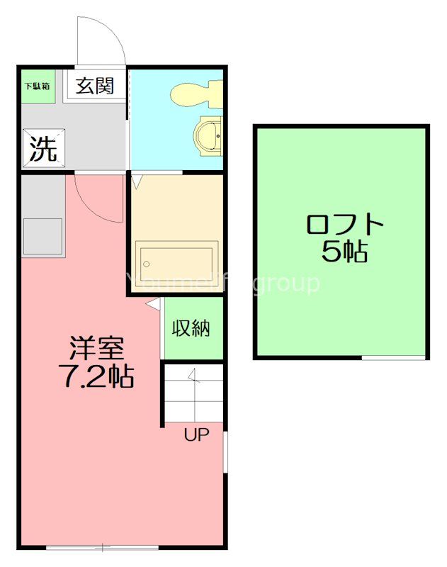 戸塚フラット 101号室 間取り