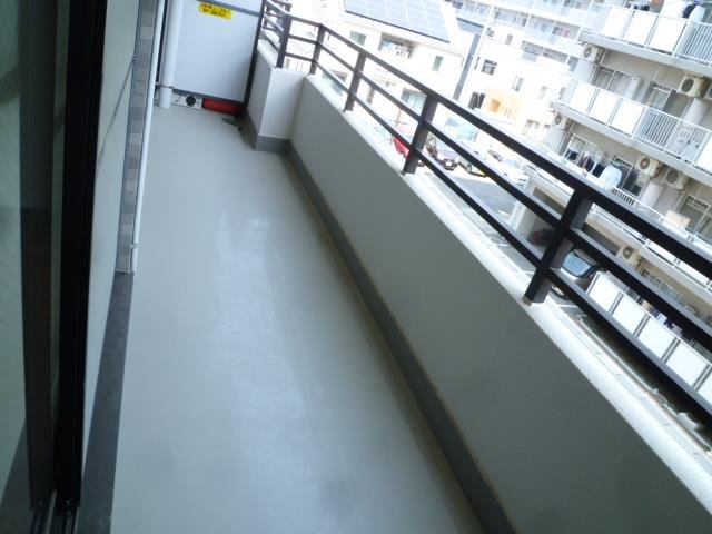 アトラクトマンショントムロ ベランダ