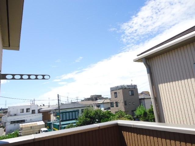 中田貸家　B ベランダ