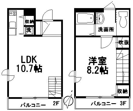 ヴェルネージュ 間取り