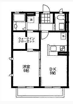 ソレイユ  202号室 間取り
