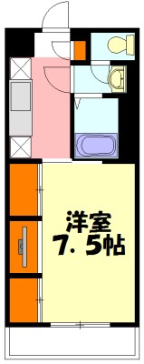 リブリ・FEEL-M湘南Ⅲ 103号室 間取り