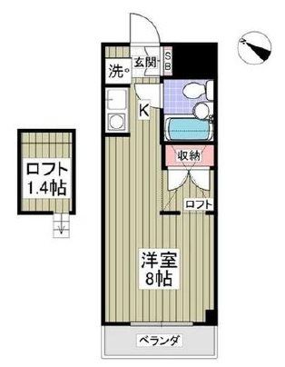 リエス湘南戸塚 404号室 間取り