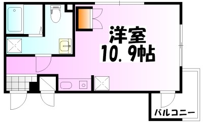 グラーテス・ワン 505号室 間取り