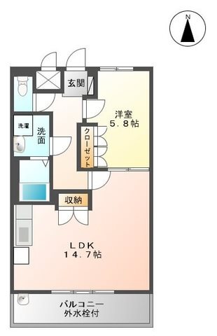エトワール★ 205号室 間取り