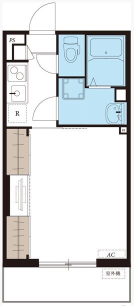 リブリ・サザンビーチ茅ヶ崎 105号室 間取り