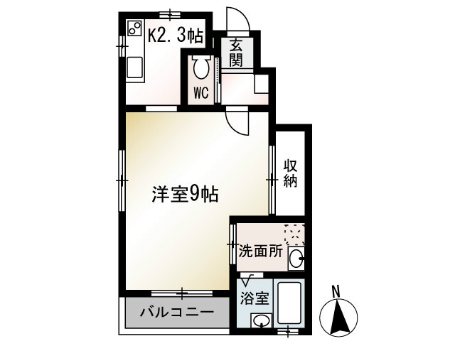 ハイムカープⅡ 間取り
