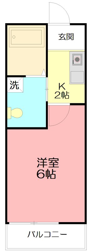 ラフィーネ厚木 302号室 間取り
