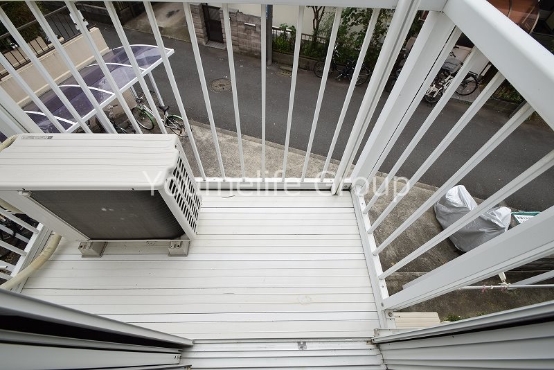 グリーンハイツB ベランダ