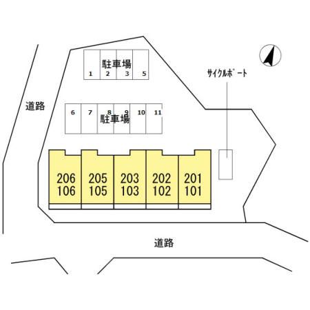 ヴィラコスモス  間取り