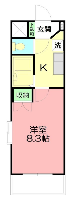 マーメイド湘南 間取り